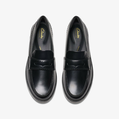 Clarks Essential / Straven Edge Black Leather