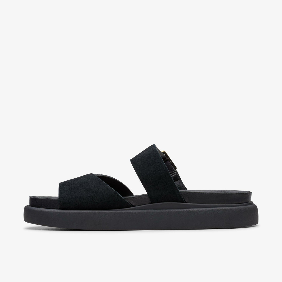 Clarks Quality / Aristella Mule Black Suede