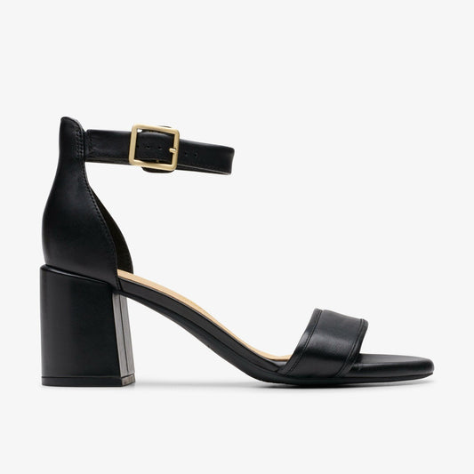 Clarks Trending / Ezoria Mae Black Leather