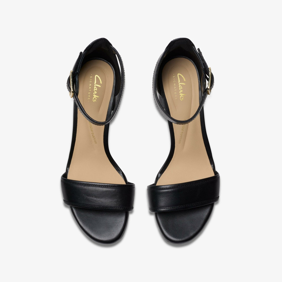 Clarks Trending / Ezoria Mae Black Leather