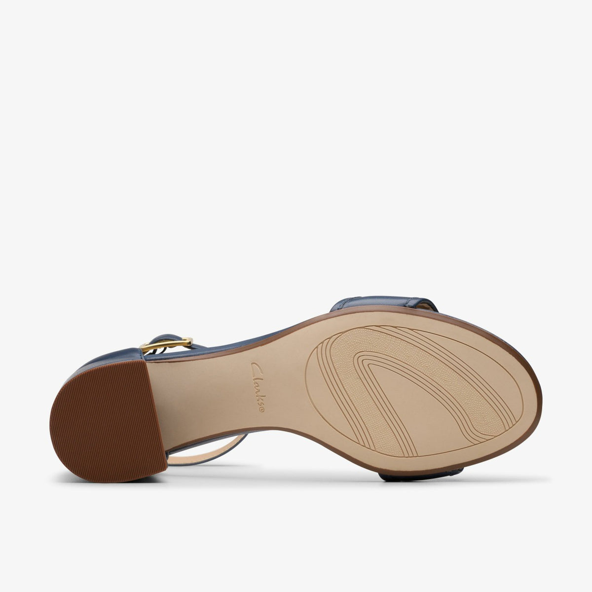 Clarks Popular / Ezoria Mae Navy Leather