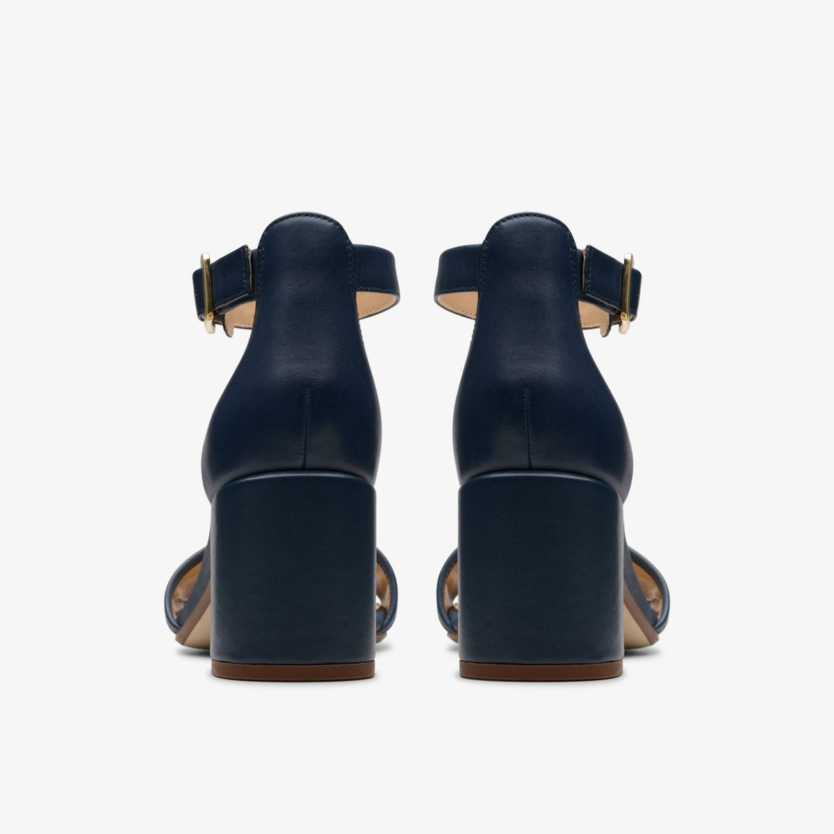 Clarks Popular / Ezoria Mae Navy Leather