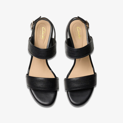 Clarks Premium / Ezoria Sling Black Interest