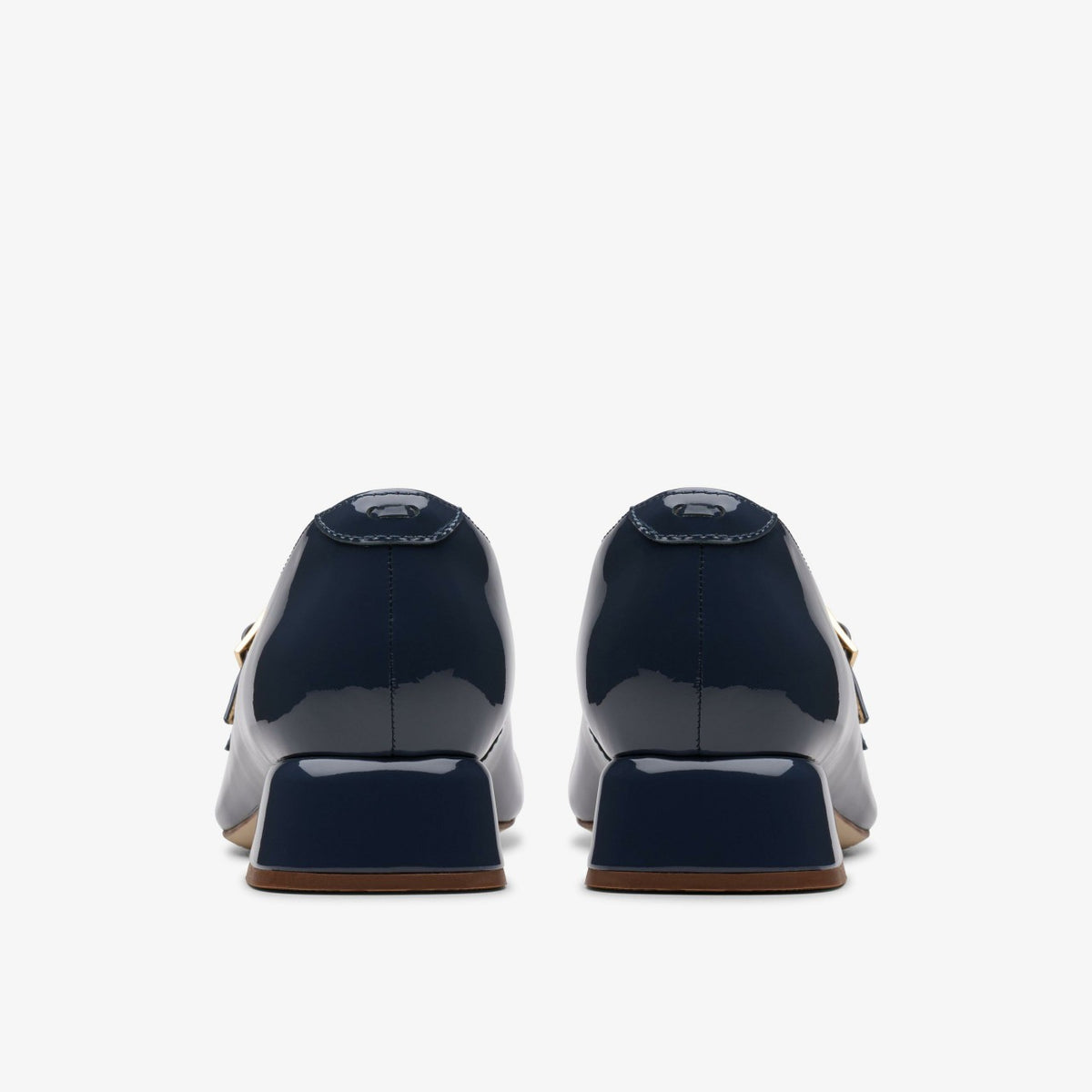 Clarks Popular / Daiss 30 Shine Navy Patent
