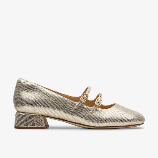 Clarks Hot Sale / Daiss 30 Shine Champagne Interest