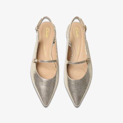 Clarks Signature / Sensa 15 Shine Champagne Interest