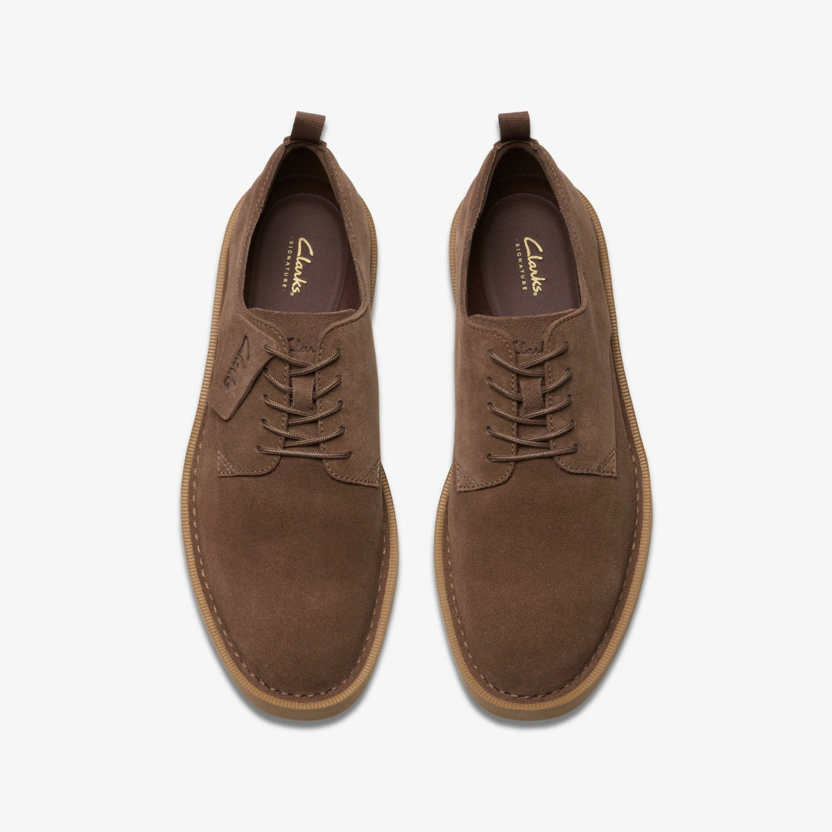 Clarks Discount / Martock Lace Brown Suede