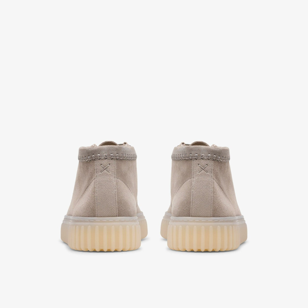 Clarks Sale / Torhill Hi Light Grey Suede