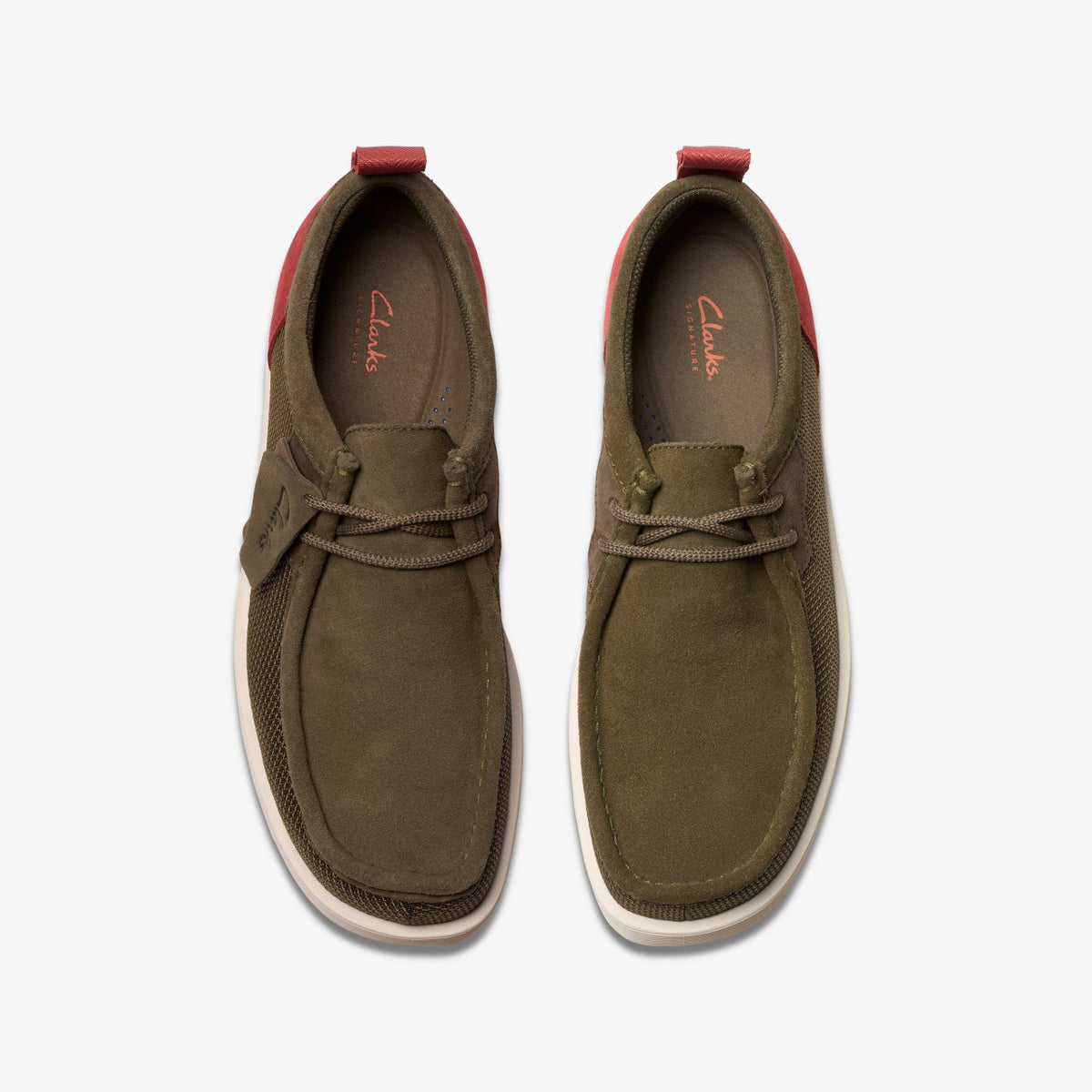 Clarks Smart Buy / Wallabee FTR 2 Lo Olive Combination