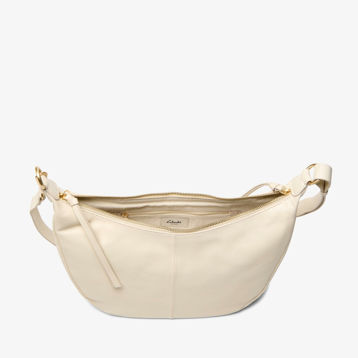 Clarks Featured / Willow Moon Cream Leather