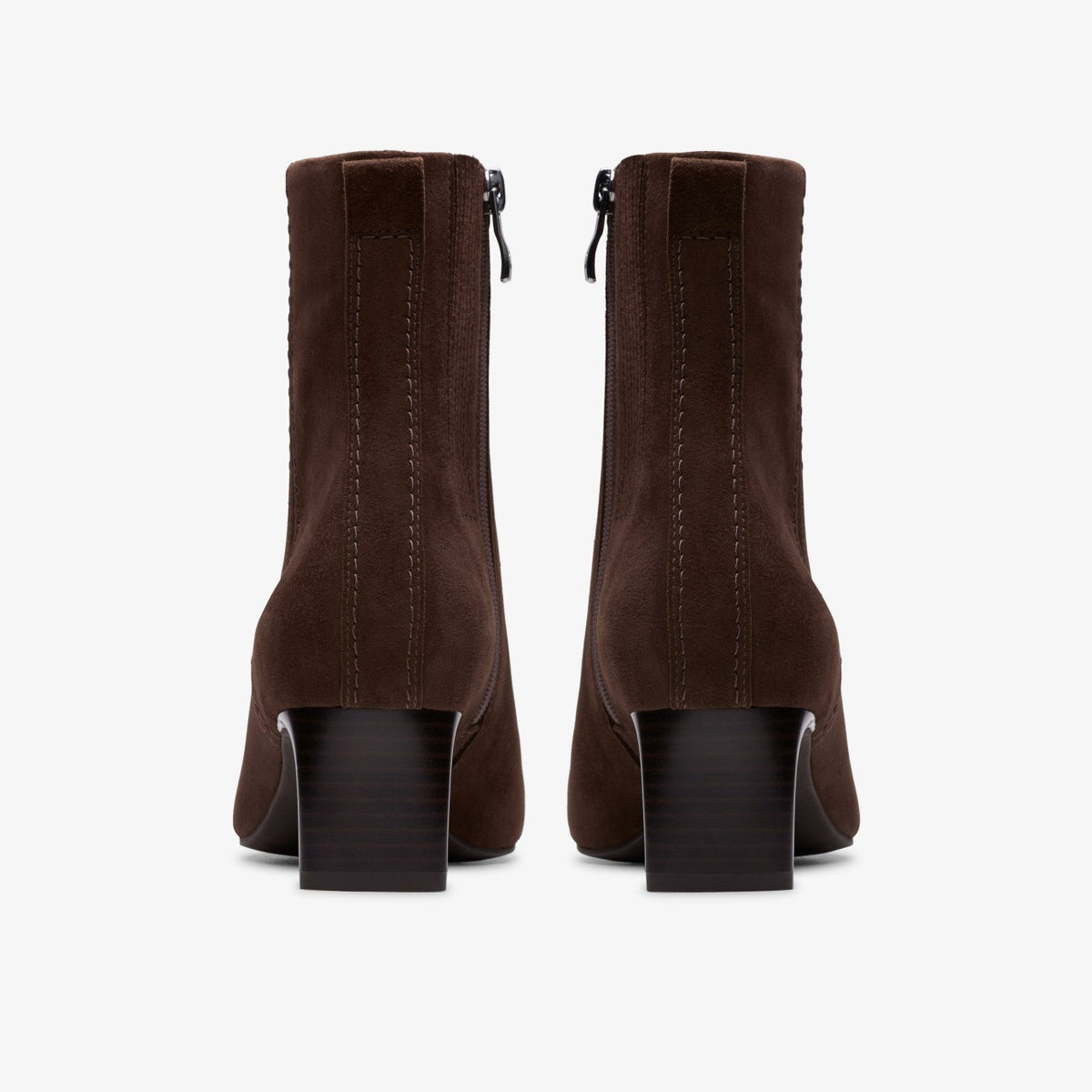 Clarks Trusted / Edina Up Dark Brown Suede