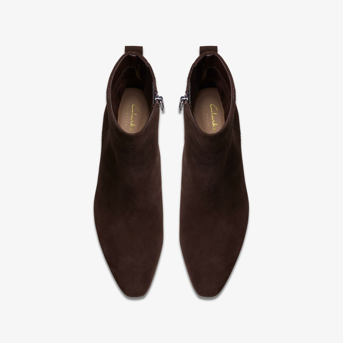 Clarks Trusted / Edina Up Dark Brown Suede