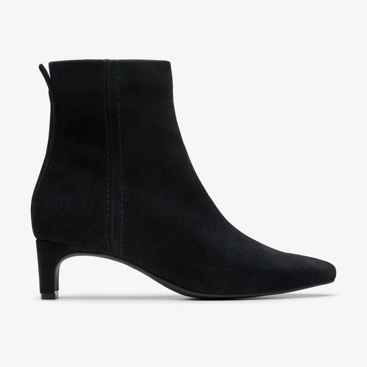 Clarks Latest / Edina Up Black Suede