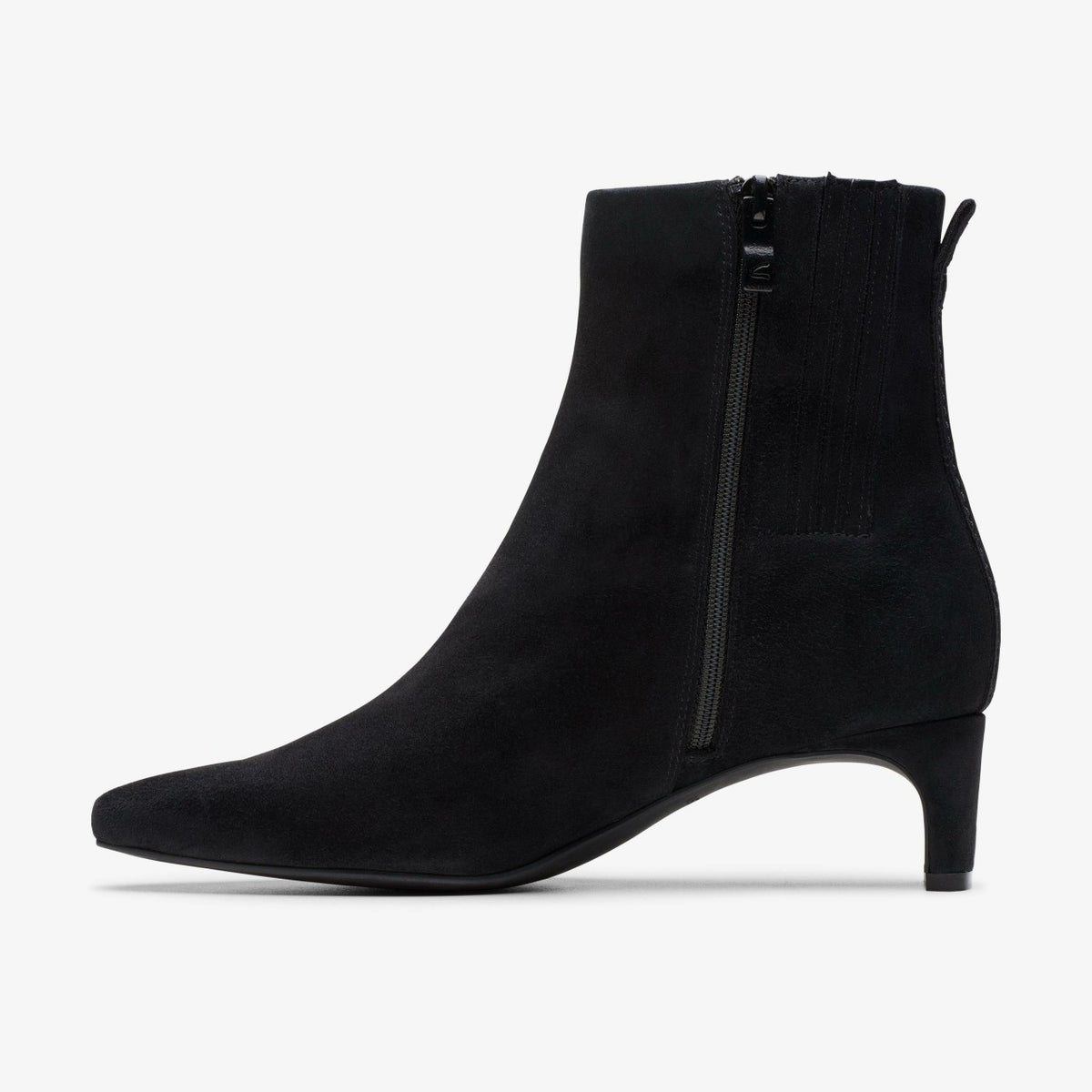 Clarks Latest / Edina Up Black Suede