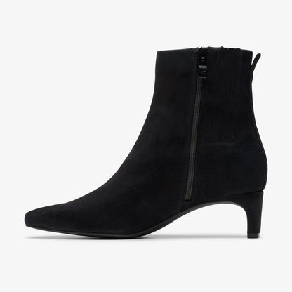 Clarks Latest / Edina Up Black Suede