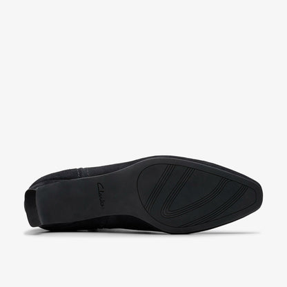 Clarks Latest / Edina Up Black Suede