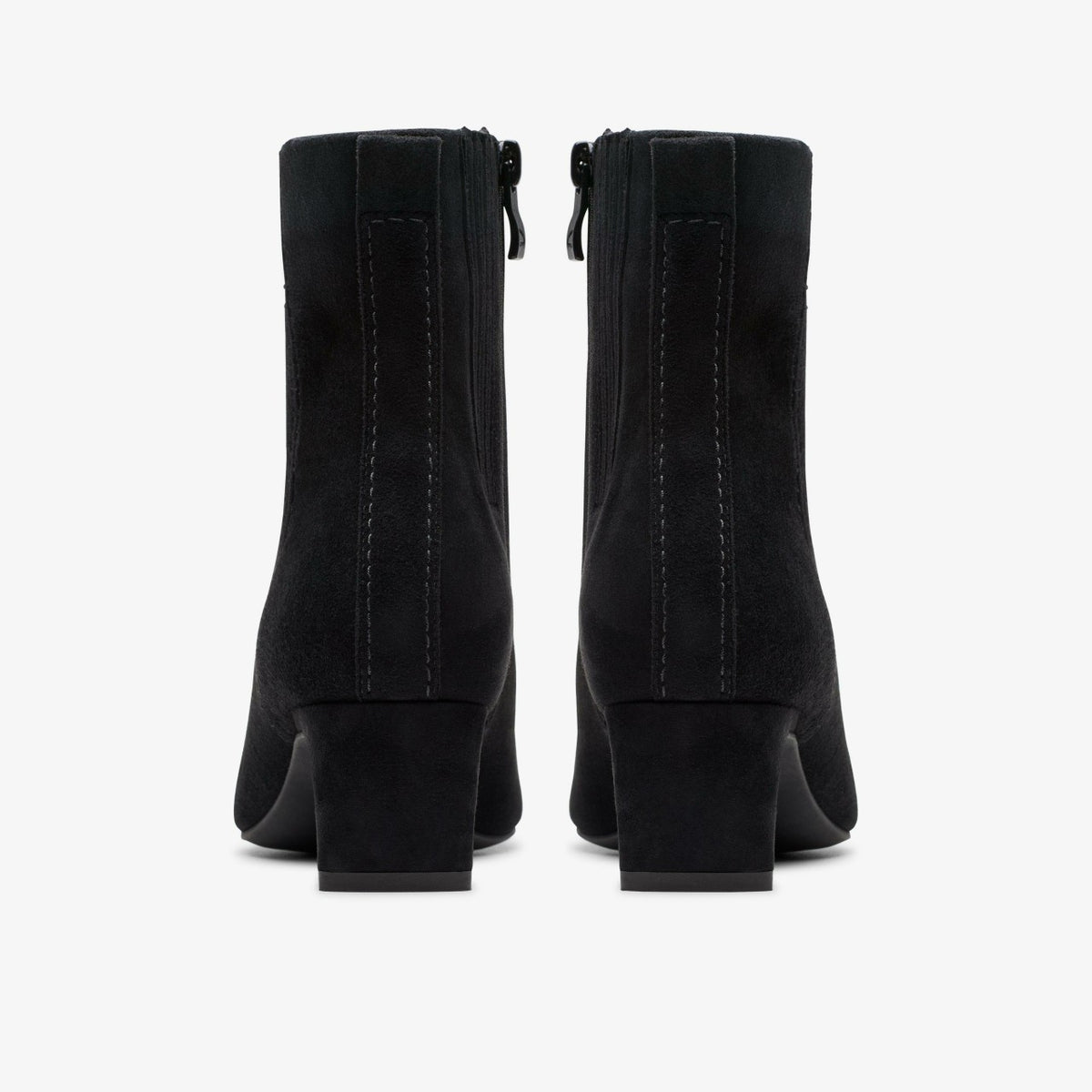 Clarks Latest / Edina Up Black Suede