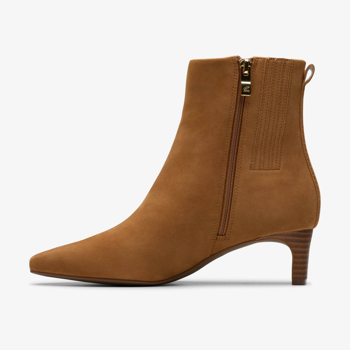 Clarks Featured / Edina Up Tan Suede