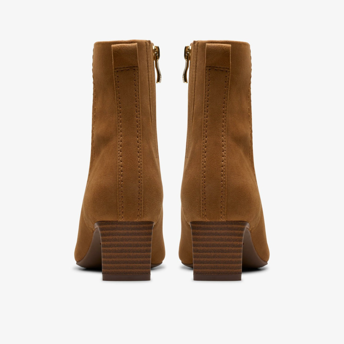 Clarks Featured / Edina Up Tan Suede