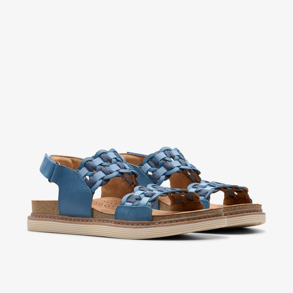Clarks Latest / Arwell Glide Blue Combination