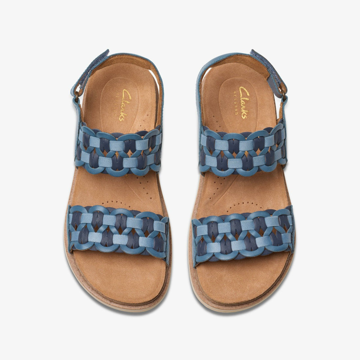 Clarks Latest / Arwell Glide Blue Combination
