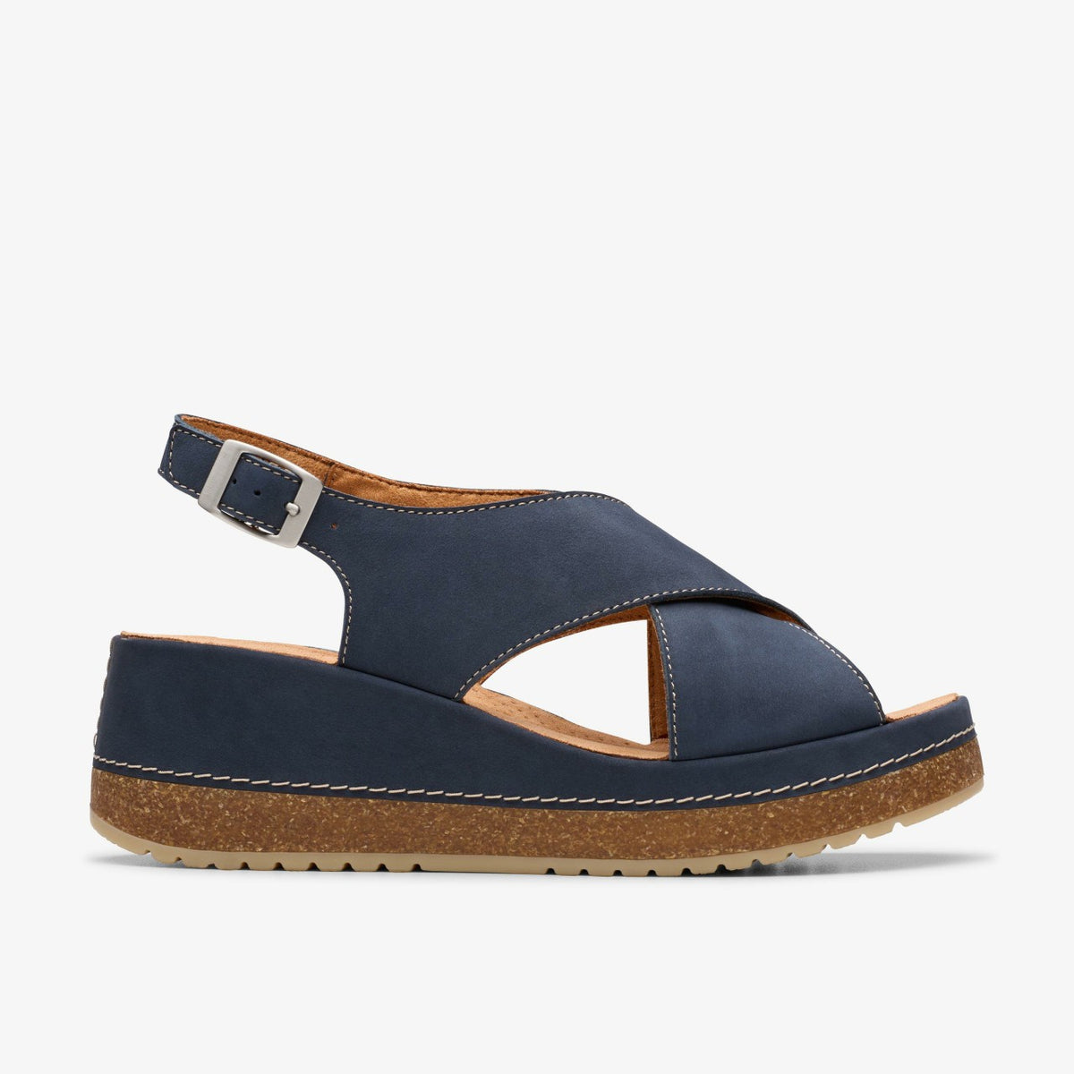Clarks Latest / Kassanda Step Navy Nubuck