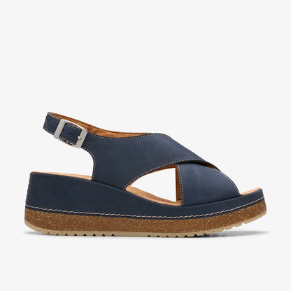 Clarks Latest / Kassanda Step Navy Nubuck