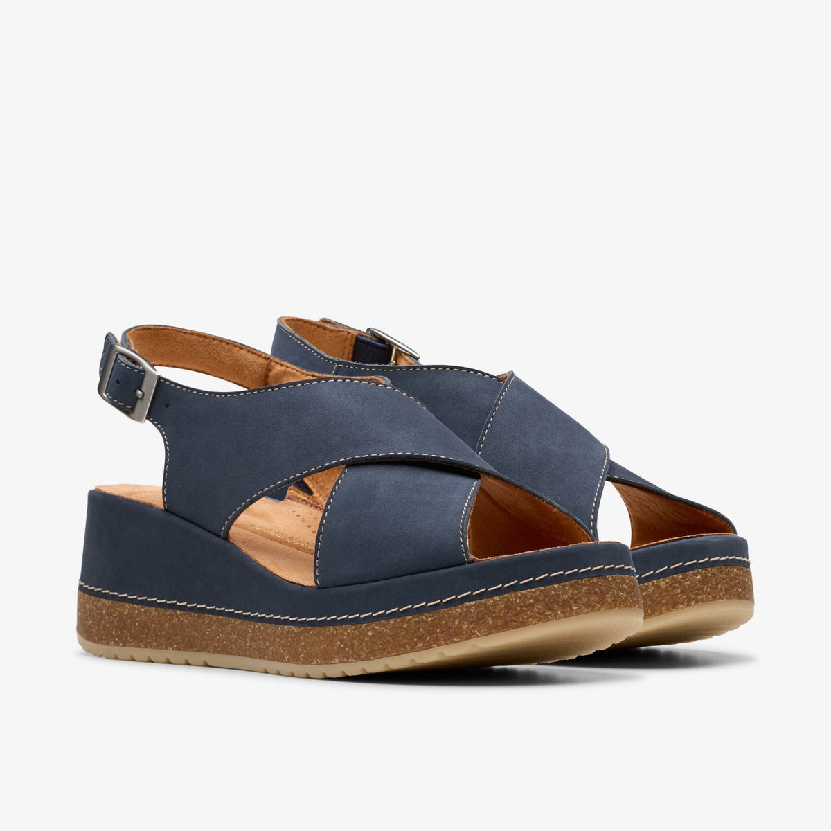 Clarks Latest / Kassanda Step Navy Nubuck