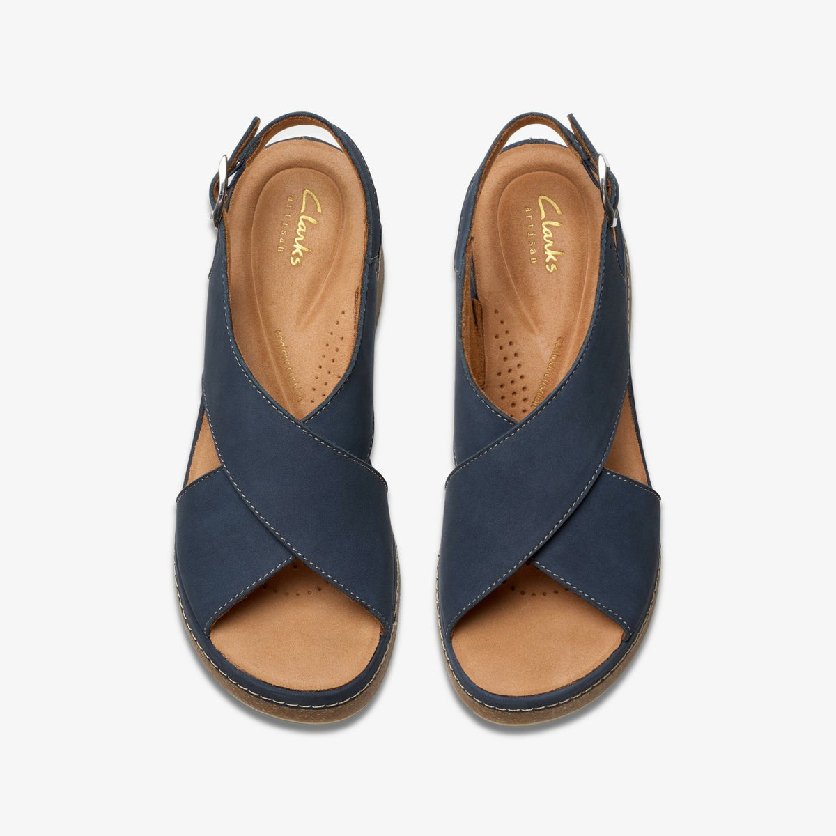Clarks Latest / Kassanda Step Navy Nubuck