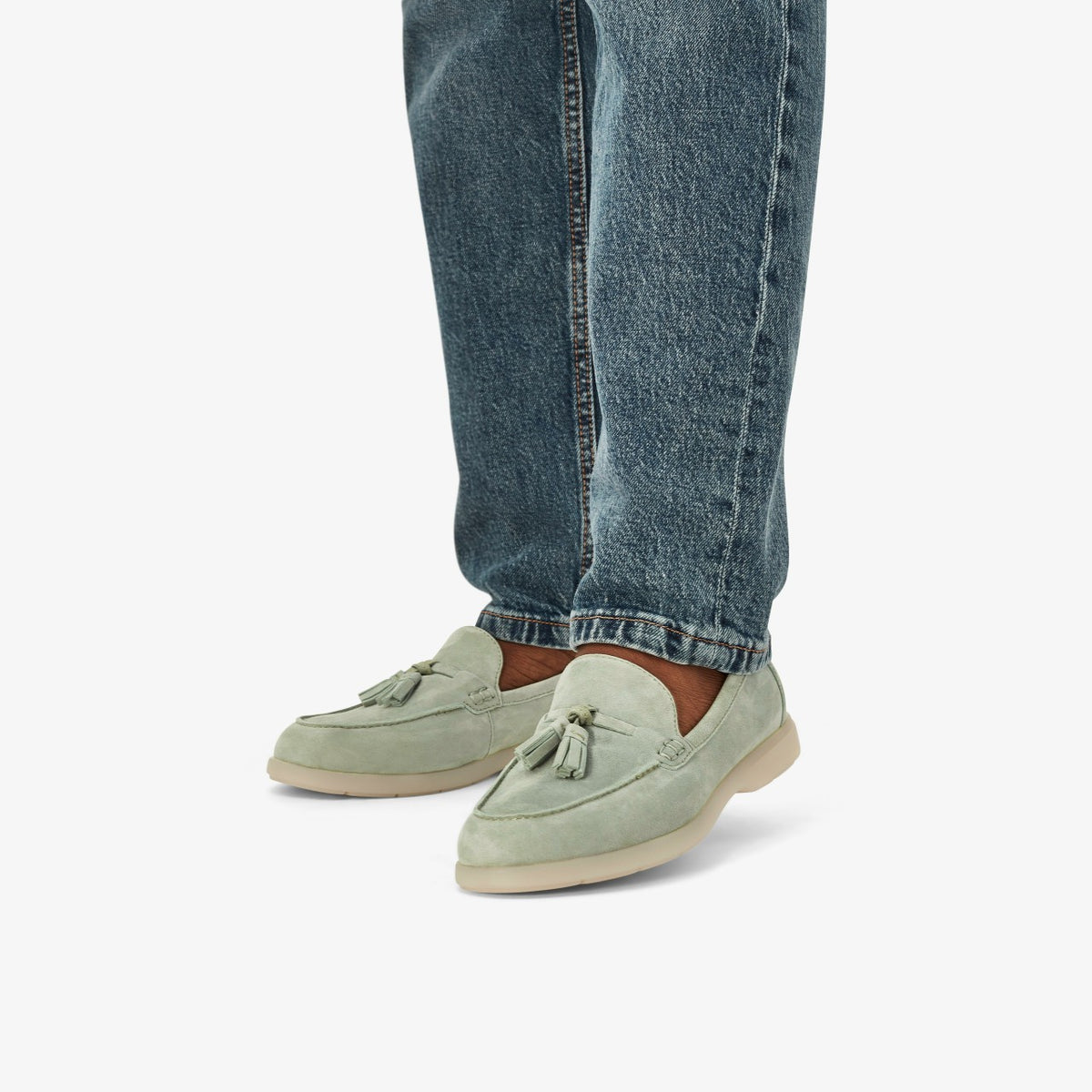 Clarks Customer Favorite / Narini Edge Light Green Suede