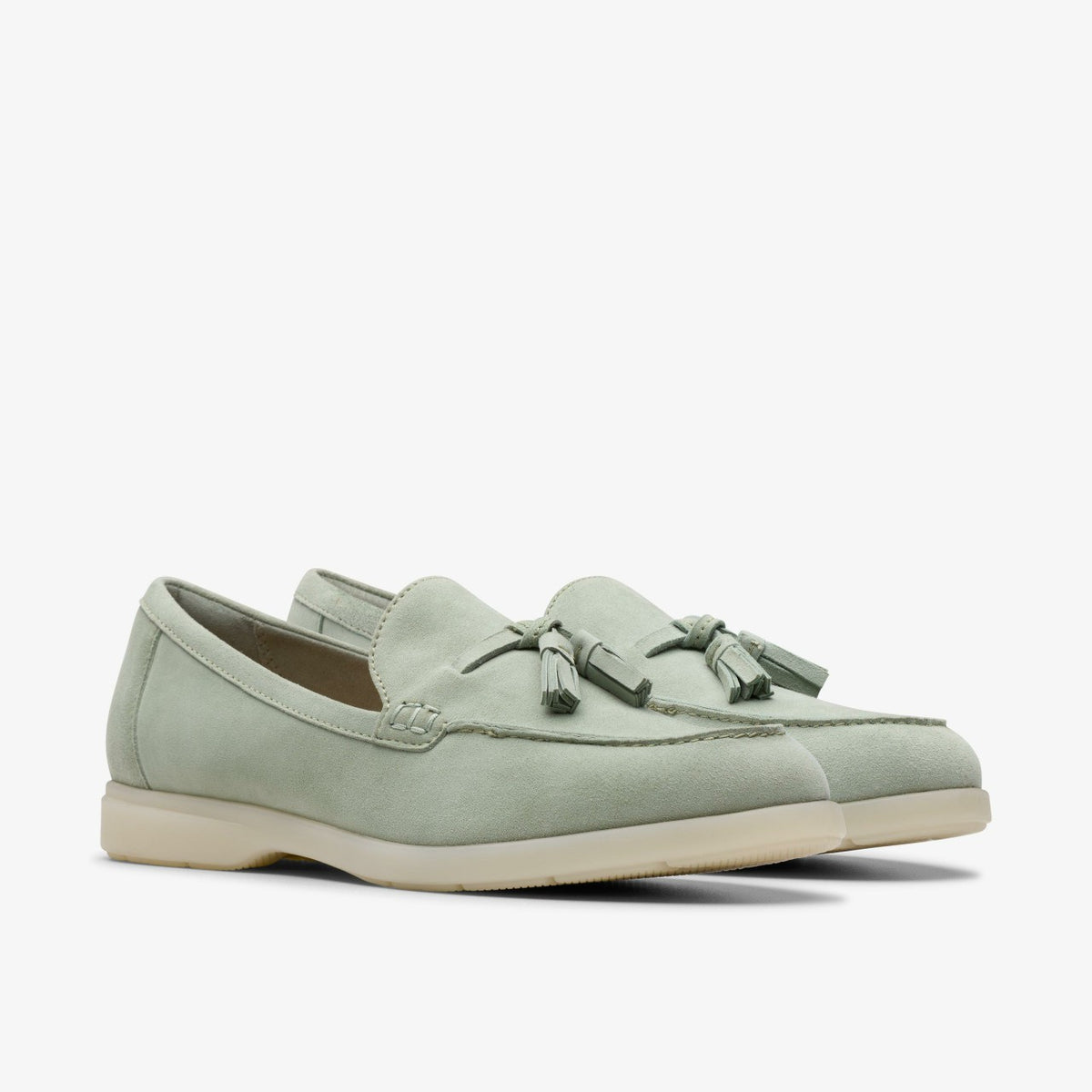 Clarks Customer Favorite / Narini Edge Light Green Suede