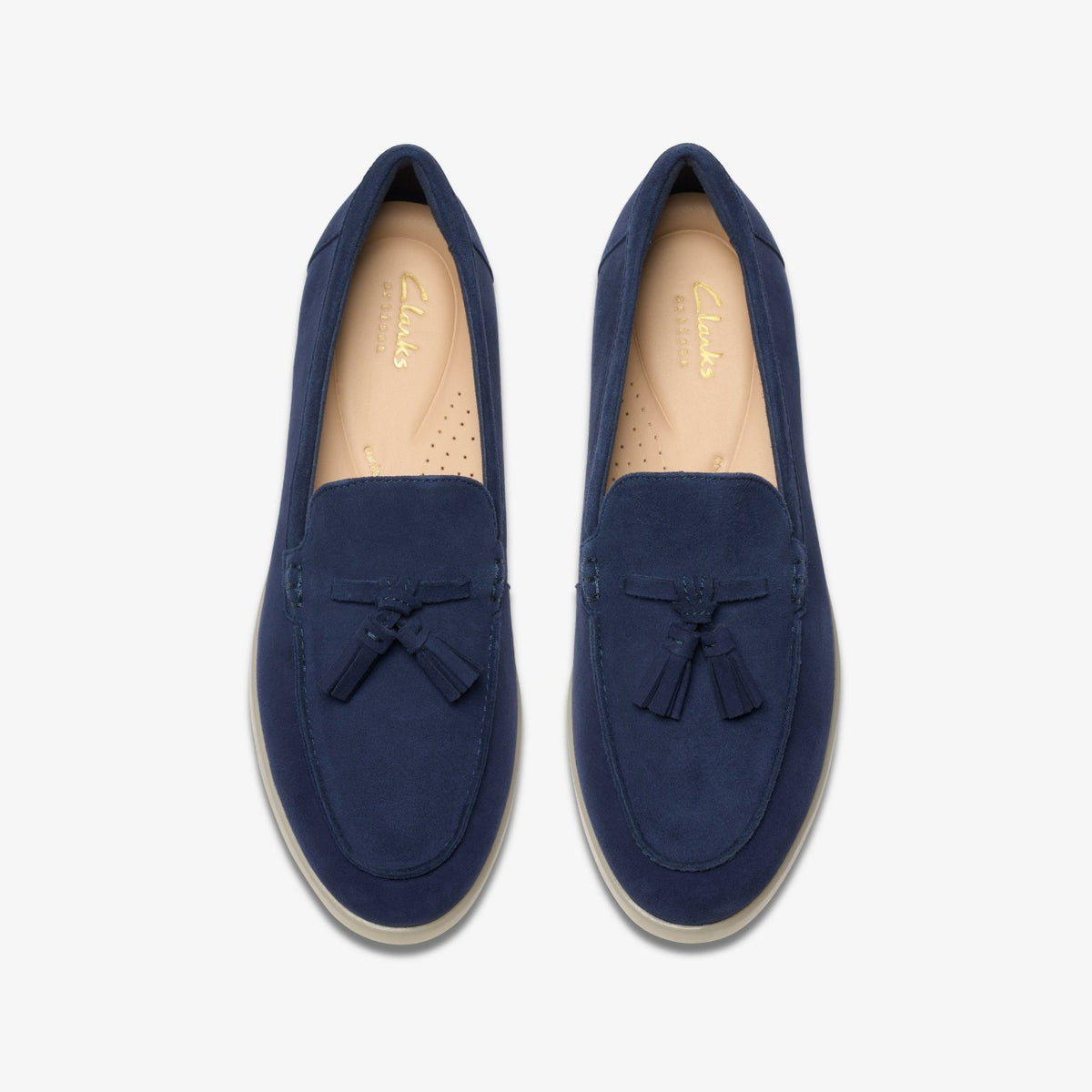 Clarks Quality / Narini Edge Navy Suede