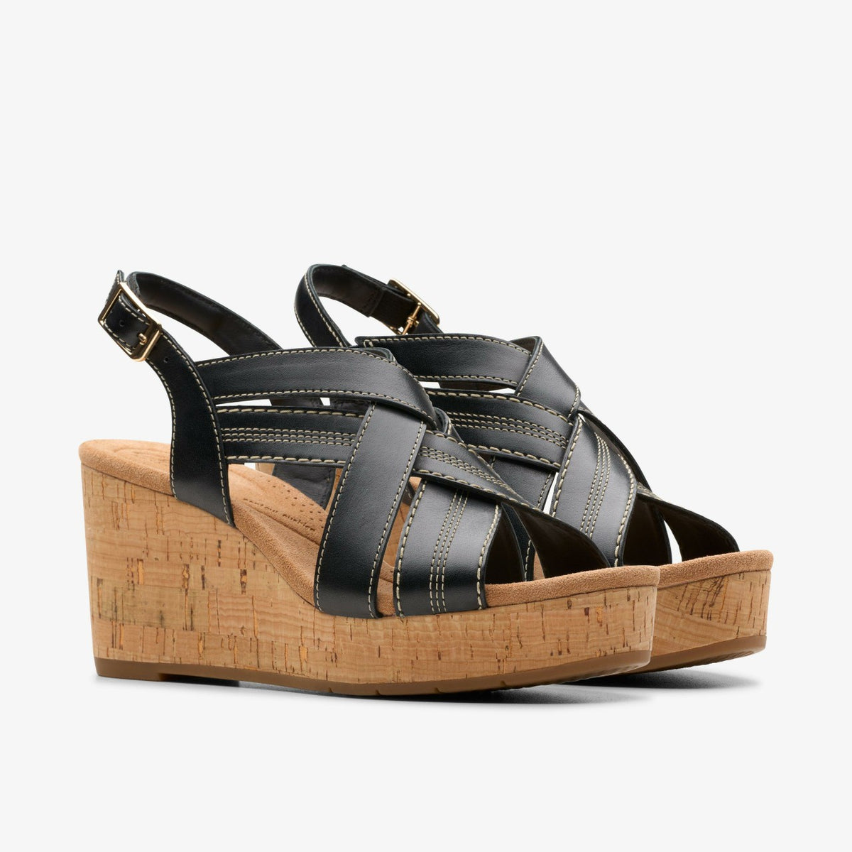 Clarks Premium / Sabina Sling Black/Black