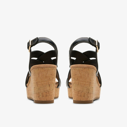 Clarks Premium / Sabina Sling Black/Black