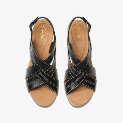 Clarks Premium / Sabina Sling Black/Black