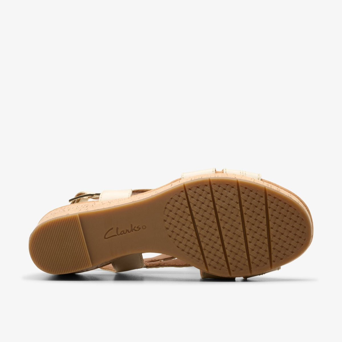 Clarks Classic / Sabina Sling Cream Leather