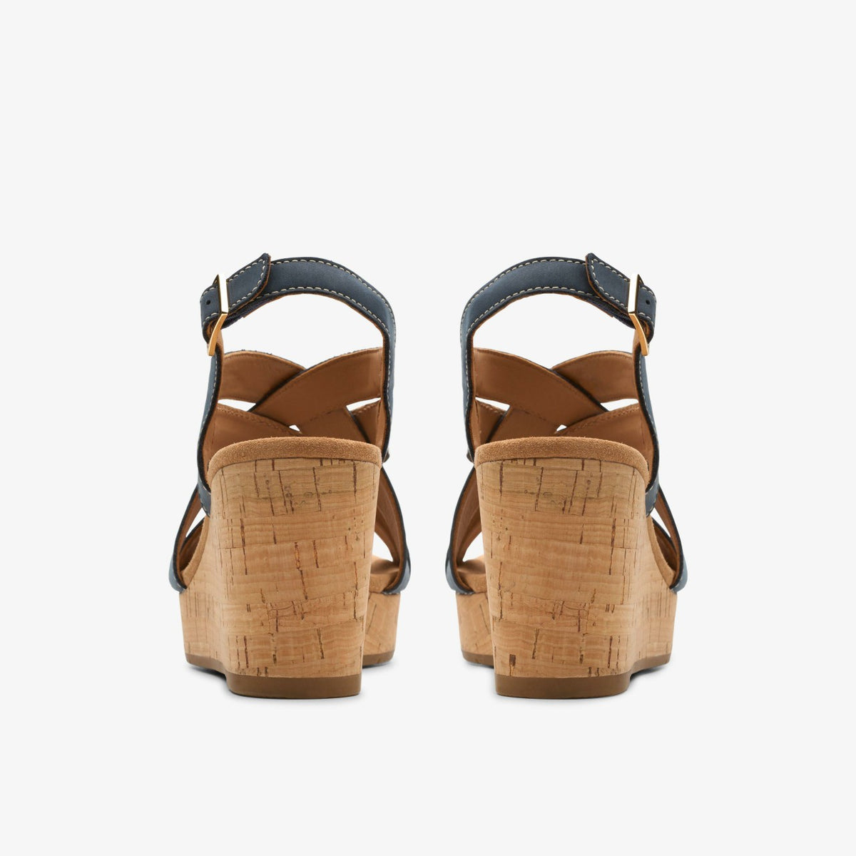 Clarks Classic / Sabina Sling Navy Nubuck