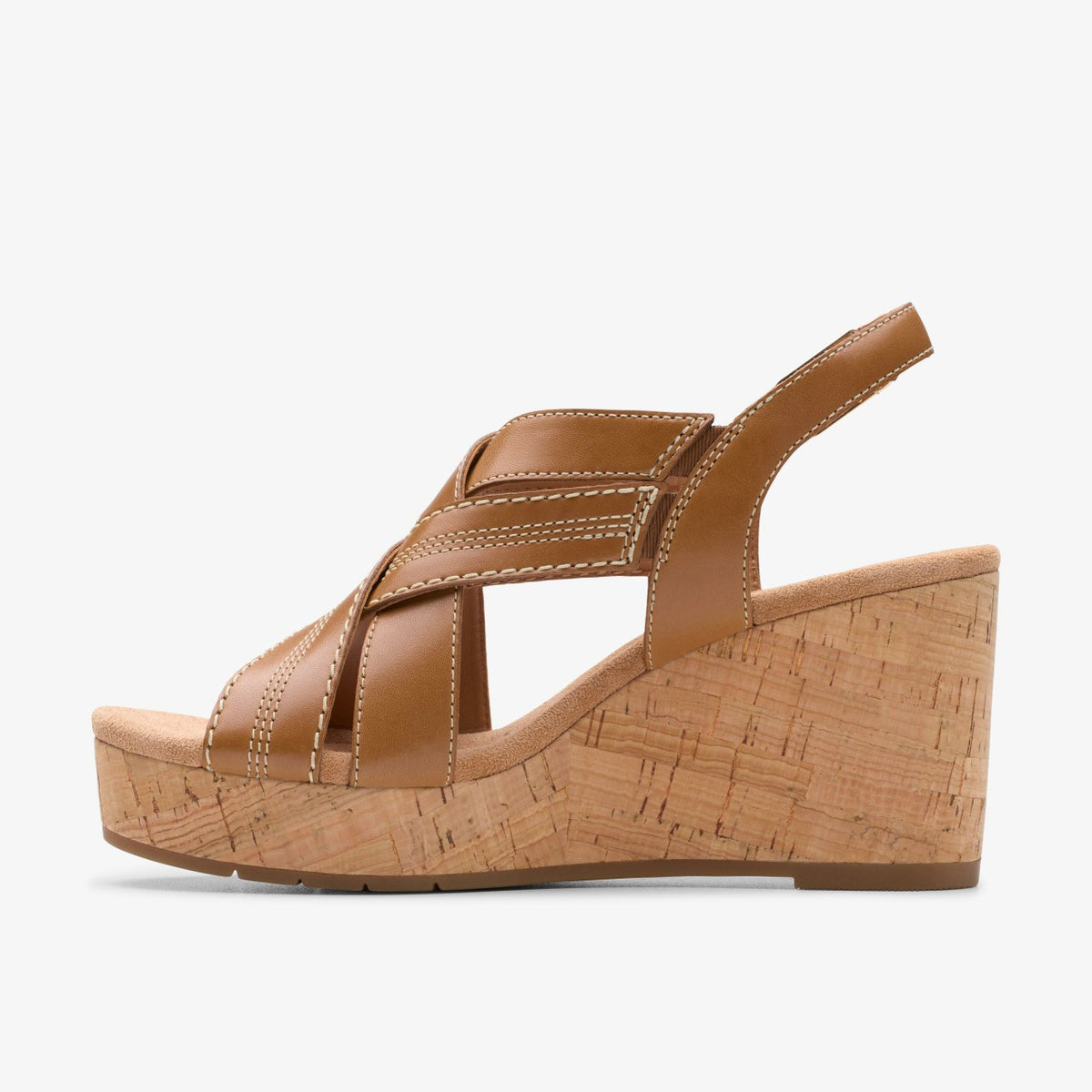 Clarks Latest / Sabina Sling Tan Leather