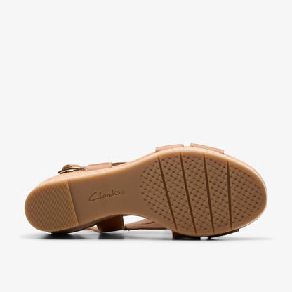 Clarks Latest / Sabina Sling Tan Leather