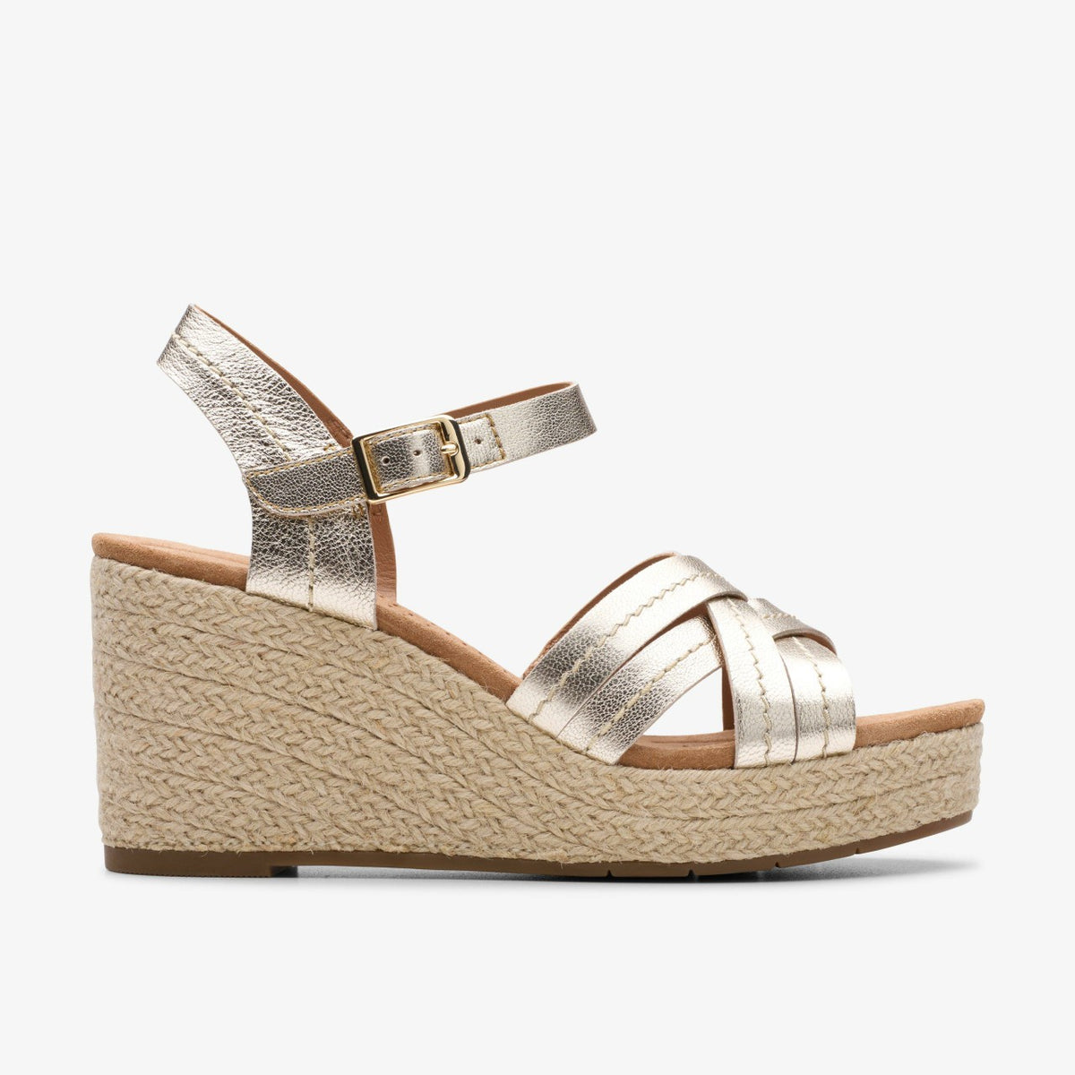 Clarks Best Price / Sabina Strap Champagne