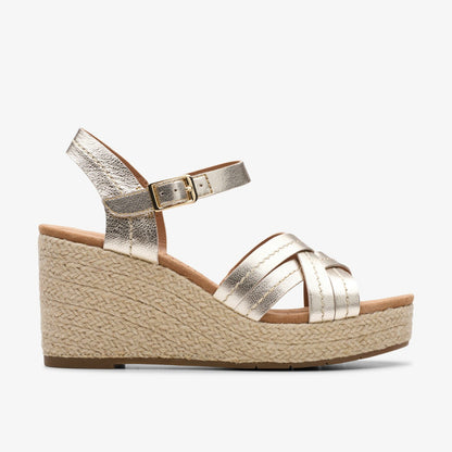 Clarks Best Price / Sabina Strap Champagne