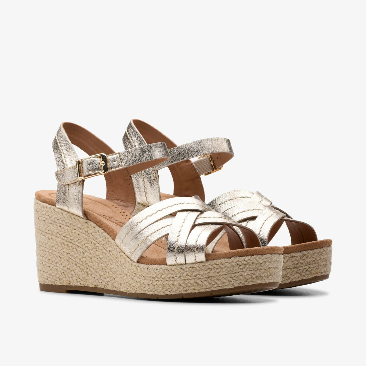 Clarks Best Price / Sabina Strap Champagne