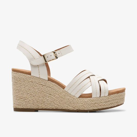 Clarks Signature / Sabina Strap Cream Leather