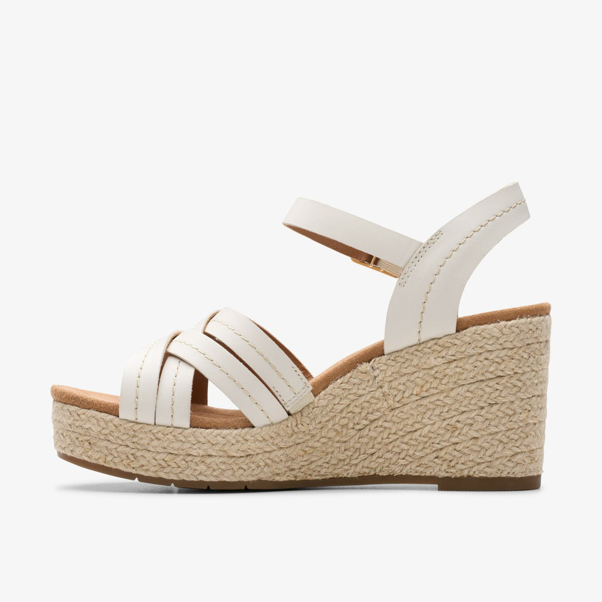 Clarks Signature / Sabina Strap Cream Leather
