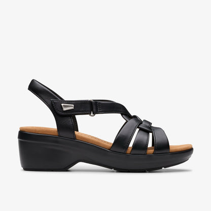 Clarks Exclusive / Tuleah Cross Black Leather