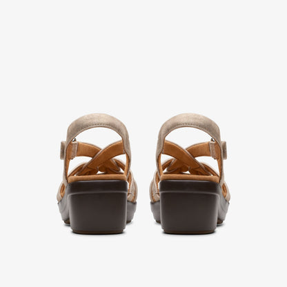 Clarks Classic / Tuleah Cross Metallic Leather