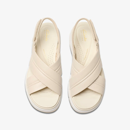 Clarks Deals / Tuscan Cross Cream Leather