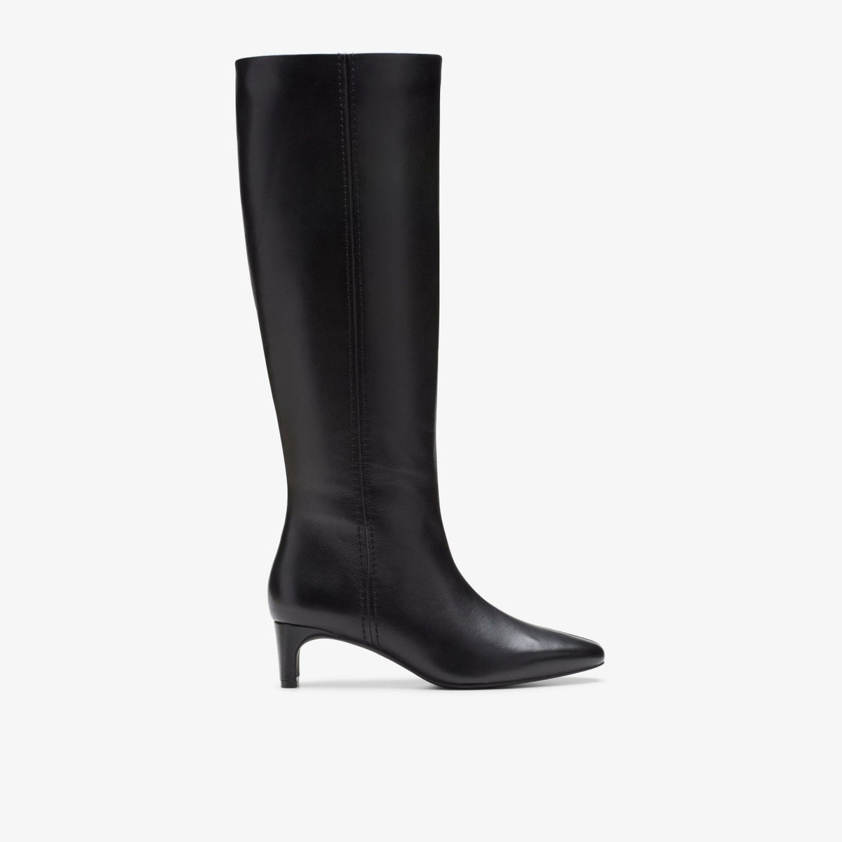 Clarks Signature / Edina Tall Black Leather