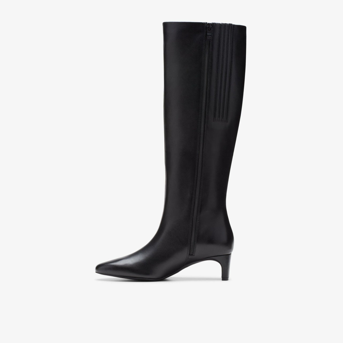 Clarks Signature / Edina Tall Black Leather