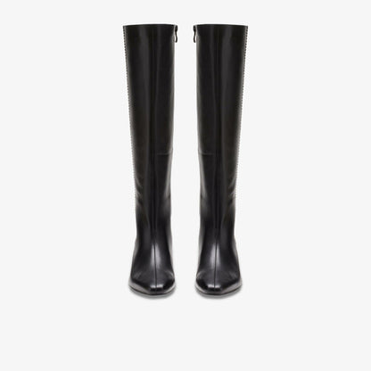 Clarks Signature / Edina Tall Black Leather